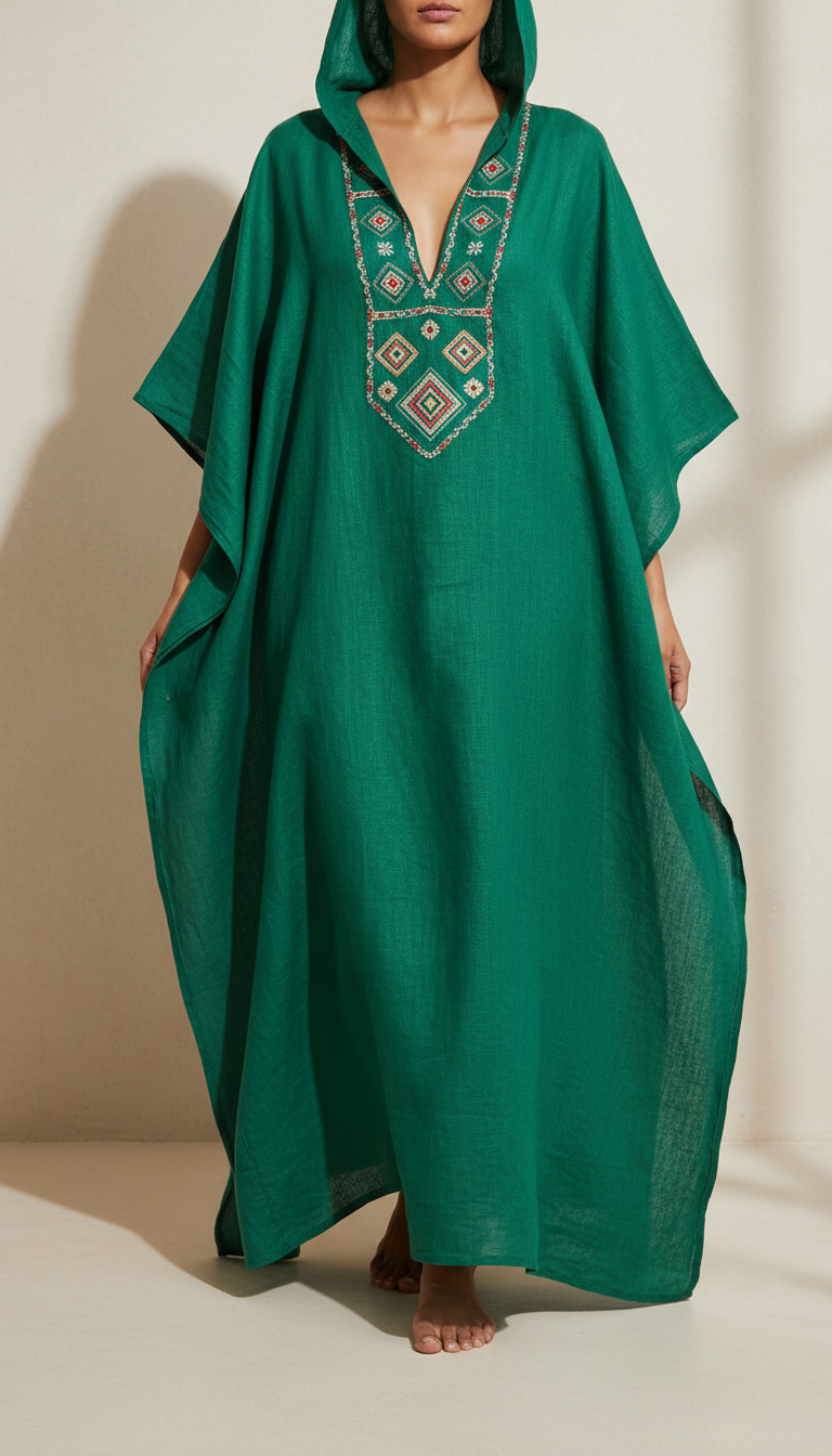 Emerald Coast Linen Kaftan