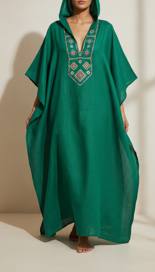 Emerald Coast Linen Kaftan