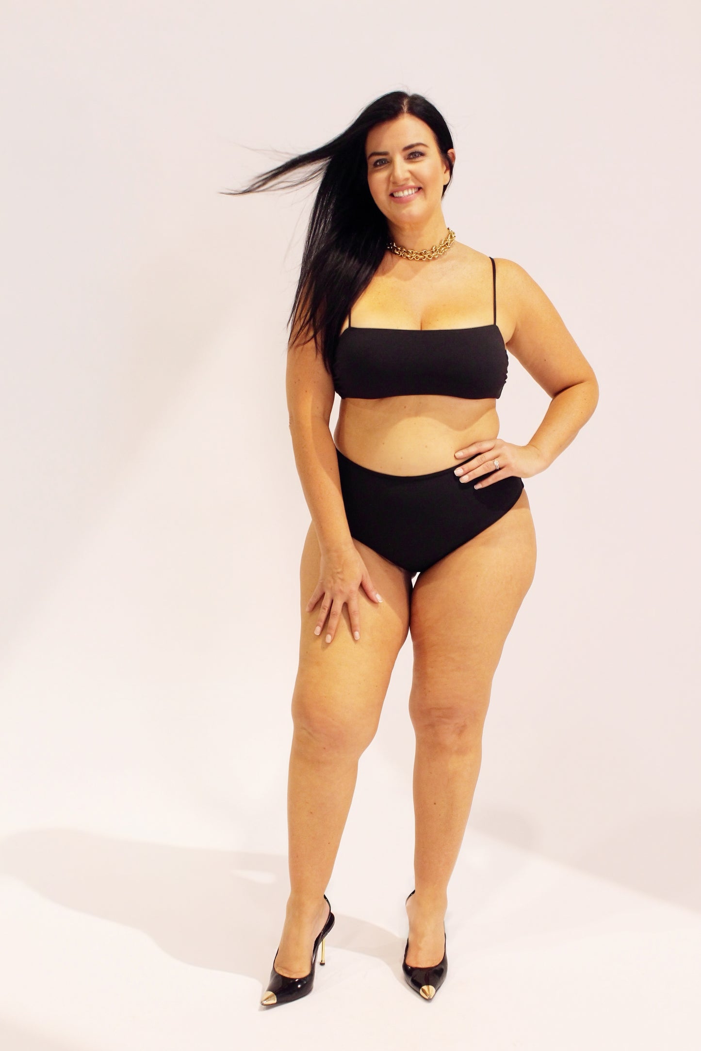 Obsidian Bikini Bottoms - Black