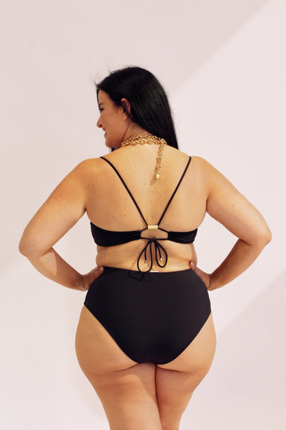 Obsidian Bikini Bottoms - Black