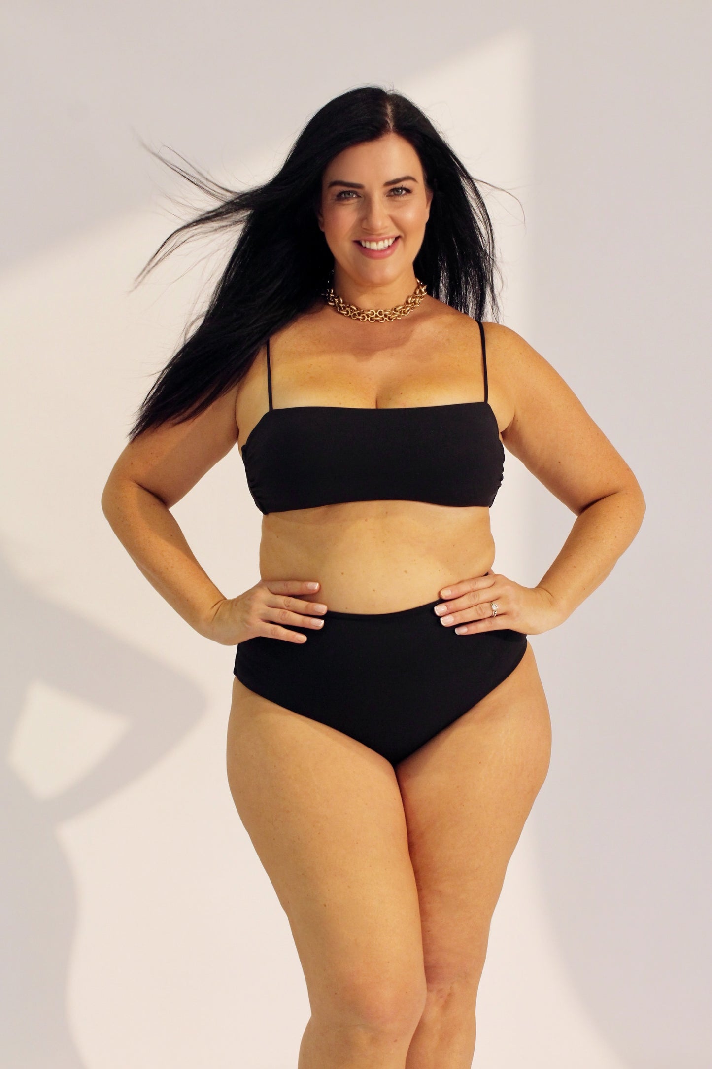 Obsidian Bikini Top - Black