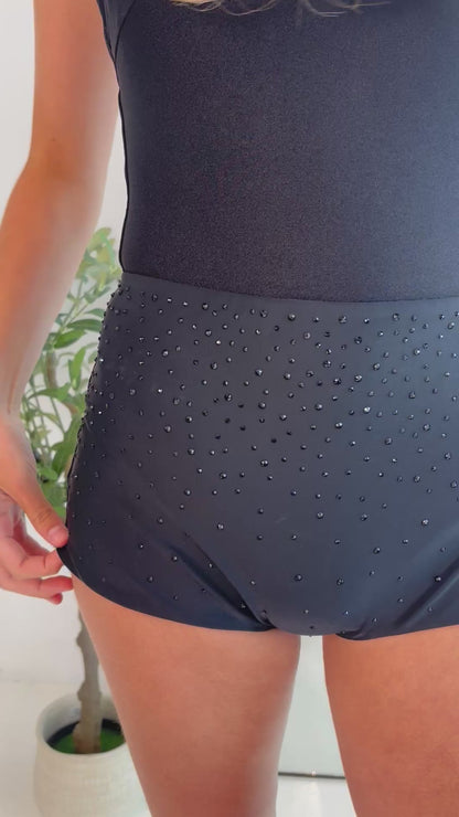 Sapphire Swim Shorts - Black